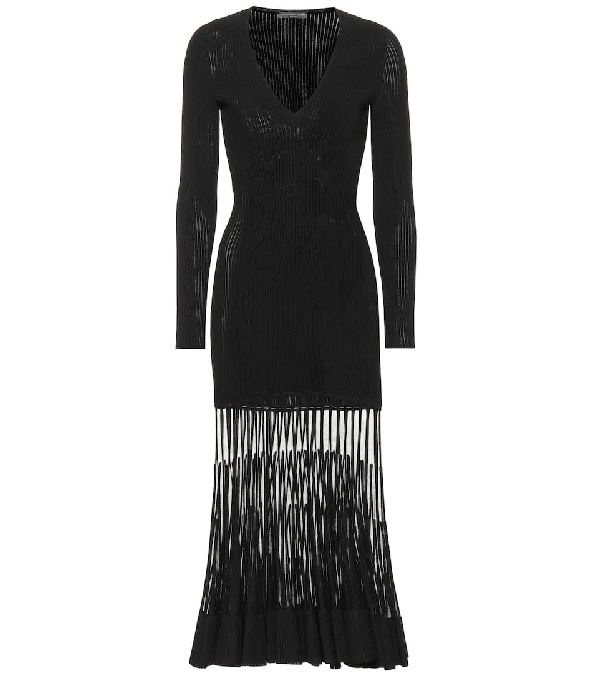 alexander mcqueen knit dress