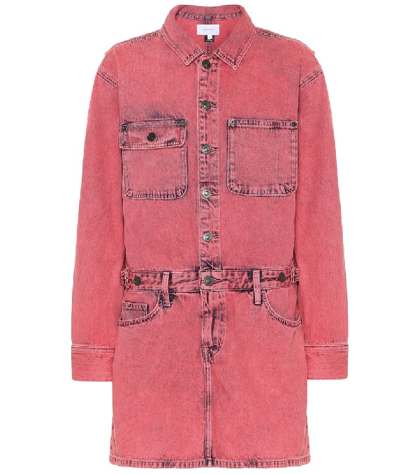 current elliott denim jumpsuit