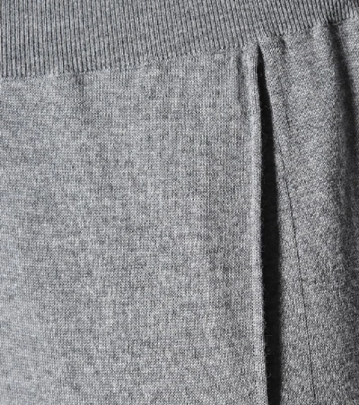 Shop Stella Mccartney Wool Trackpants In Grey