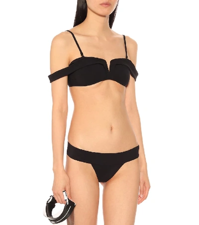 Shop Alexandra Miro Lola Bikini Top In Black