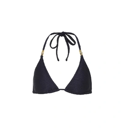 Shop Heidi Klein Sorrento Triangle Bikini Top In Blue