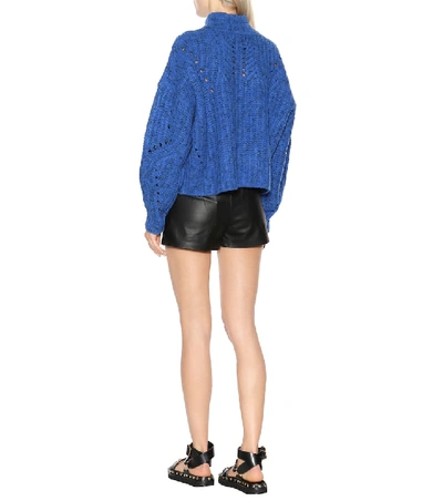 Shop Isabel Marant Jilly Wool Sweater In Blue