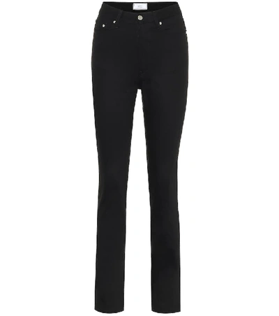 Shop Ami Alexandre Mattiussi High-rise Skinny Jeans In Black