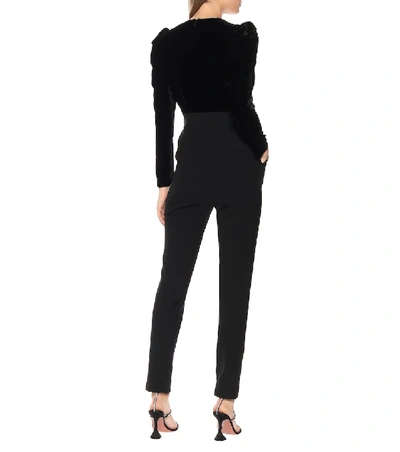 Shop Veronica Beard Cleo Embellished Jumpsuit In Black