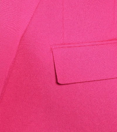 Shop Ami Alexandre Mattiussi Wool Blazer In Pink