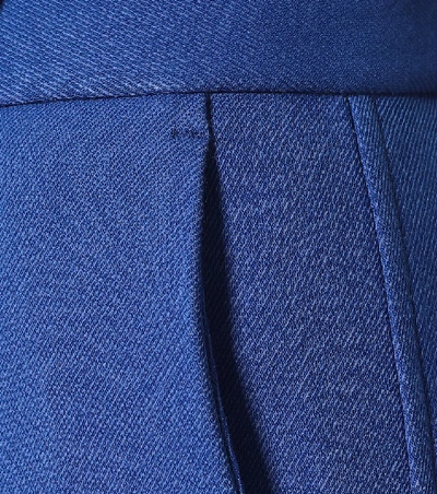 Shop Victoria Beckham High-rise Slim Pants In Blue