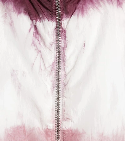 Shop Moncler Tie-dye Technical Jacket In Pink