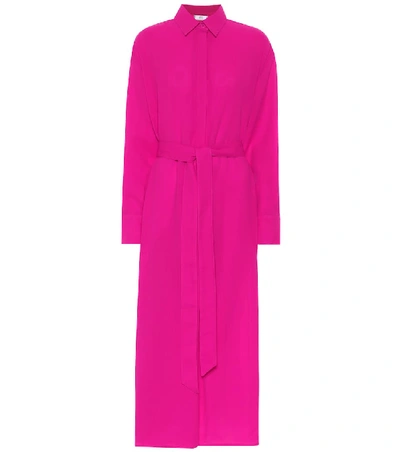 Shop Ami Alexandre Mattiussi Wool Jumpsuit In Pink