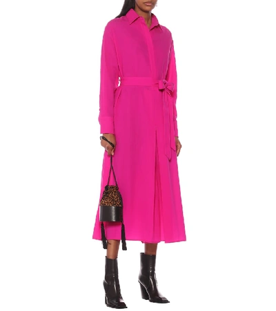 Shop Ami Alexandre Mattiussi Wool Jumpsuit In Pink