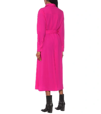 Shop Ami Alexandre Mattiussi Wool Jumpsuit In Pink