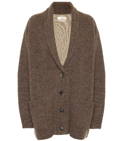 Shop Isabel Marant Étoile Malo Wool And Cotton Sweater In Brown