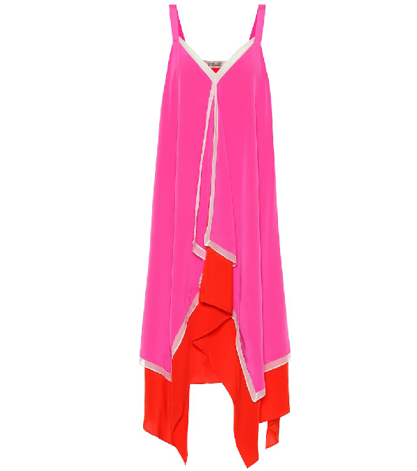diane von furstenberg pink dress