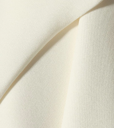 Shop Valentino Silk Crêpe Blouse In White