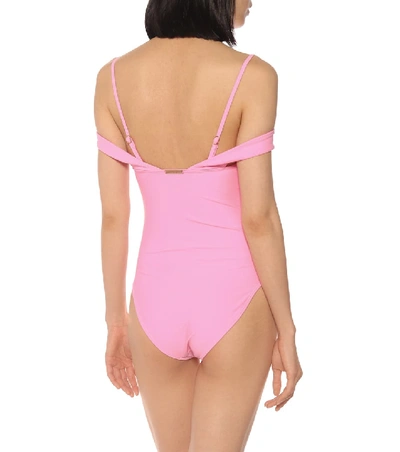 Shop Alexandra Miro Lola Swimsuit In Pink