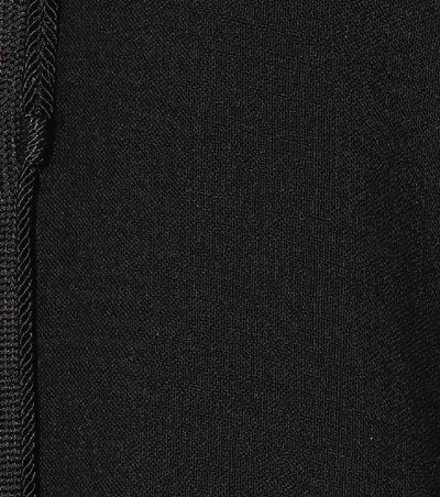 Shop Saint Laurent Wool Shawl In Black