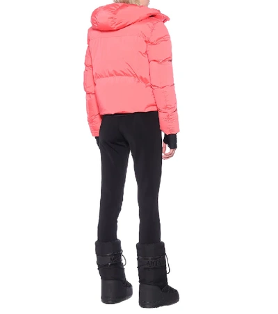 Shop Jet Set Julia Padded Ski Jacket In Red