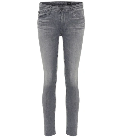 Shop Ag The Prima Ankle Skinny Jeans In Grey