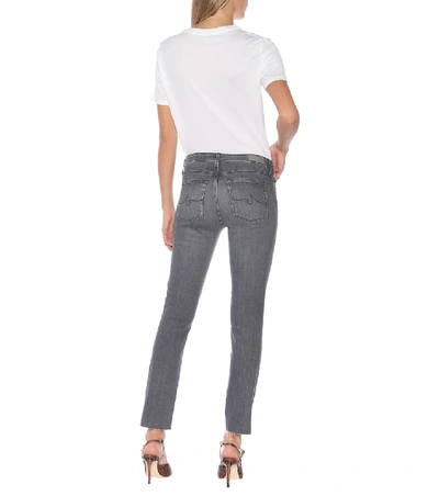 Shop Ag The Prima Ankle Skinny Jeans In Grey