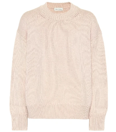 Shop Mansur Gavriel Wool Sweater In Pink