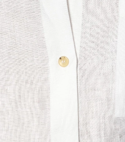 Shop Asceno Linen Shirt In White