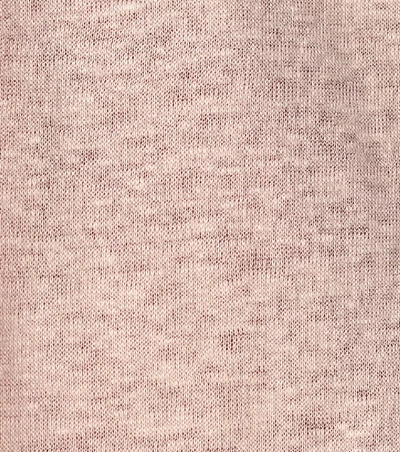 Shop Acne Studios Taline Linen Top In Pink