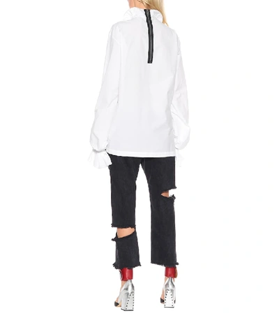 Shop Jw Anderson Cotton Blouse In White