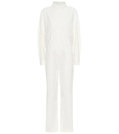 Shop Rag & Bone Morris Cotton Jumpsuit In White