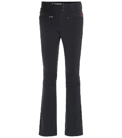 Perfect Moment Aurora Flared Stretch-shell Ski Trousers In Black