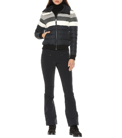 Perfect Moment Aurora Flared Stretch-shell Ski Trousers In Black