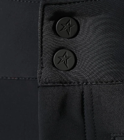 Perfect Moment Aurora Flared Stretch-shell Ski Trousers In Black