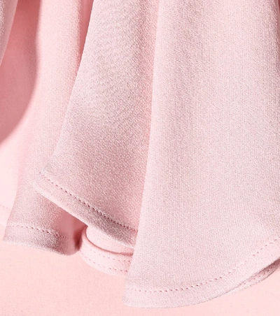 Shop Valentino Silk Minidress In Pink