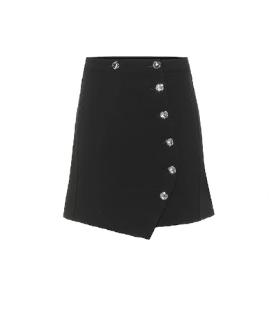 Shop Tibi Anson Miniskirt In Black