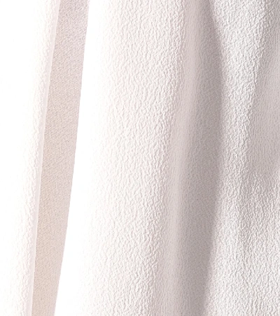 Shop Altuzarra Bowie Silk-blend Blouse In White