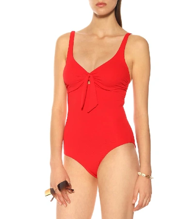 Shop Melissa Odabash Lisbon Swimsuit In Red