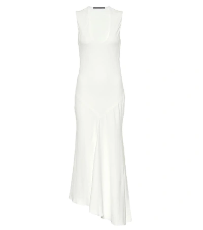 Shop Haider Ackermann Crêpe Maxi Dress In White