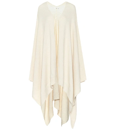 Shop The Row Hern Cashmere-blend Cape In White