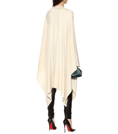 Shop The Row Hern Cashmere-blend Cape In White