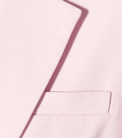 Shop Tibi Single-breasted Blazer In Pink