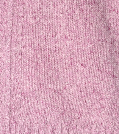 Shop Isabel Marant Haylee Cashmere Sweater In Pink