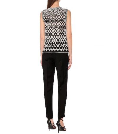 Shop Missoni Knit Sweater Vest In Black