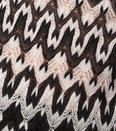 Shop Missoni Knit Sweater Vest In Black