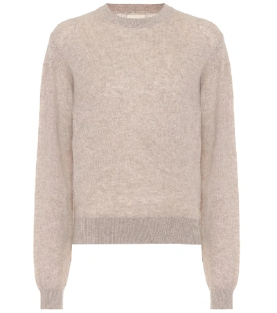 Shop Khaite Viola Cashmere Sweater In Beige