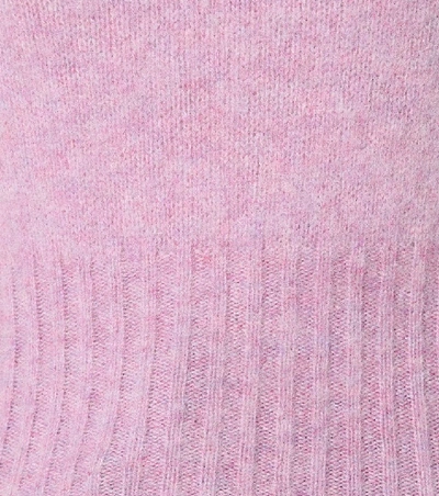 Shop Victoria Beckham Wool Sweater In Purple