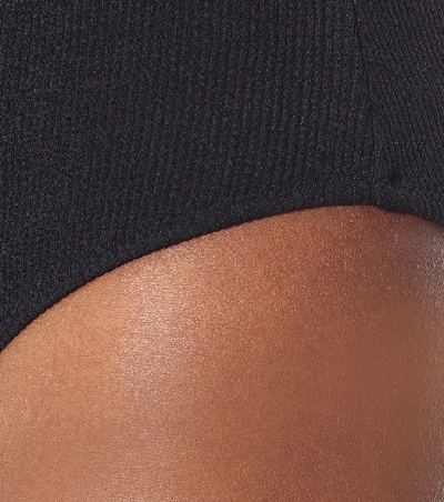 Shop Ganni Bikini Bottoms In Black