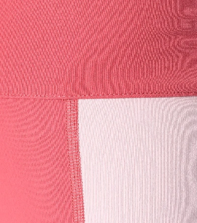Shop Live The Process Colorblocked Leggings In Pink