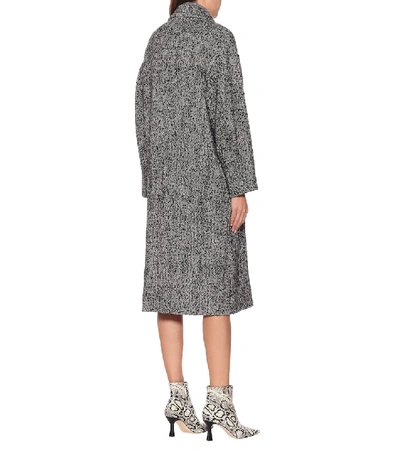 Shop Isabel Marant Étoile Habra Coat In Grey