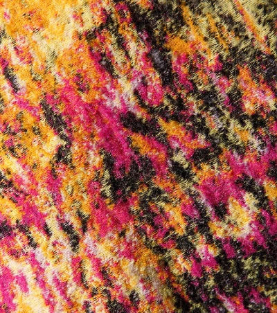 Shop Sies Marjan Printed Wool And Silk Coat In Multicoloured