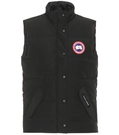 Shop Canada Goose Freestyle Down Vest In Black