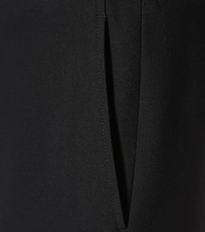 Shop Jil Sander Wool-blend Pants In Black