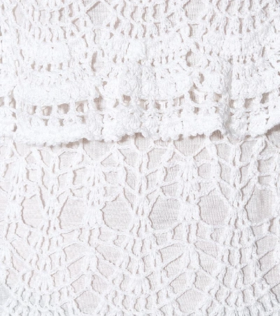 Shop Anna Kosturova Cotillion Crochet Maxi Dress In White
